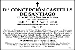 Concepción Castells de Santiago